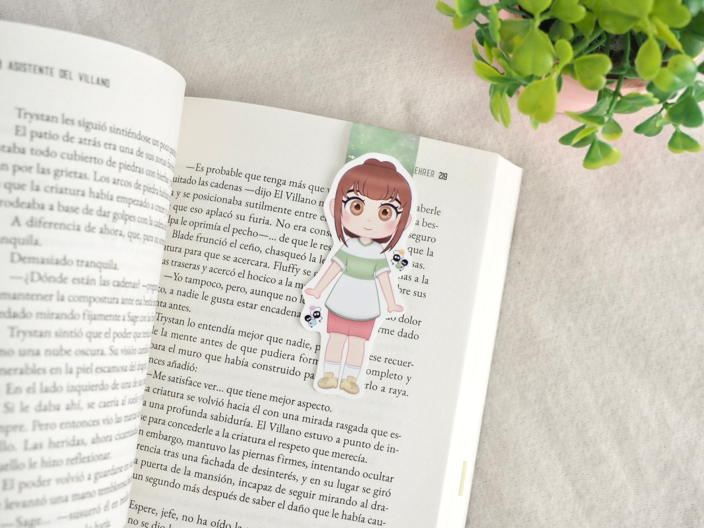 Marcapáginas de Chihiro