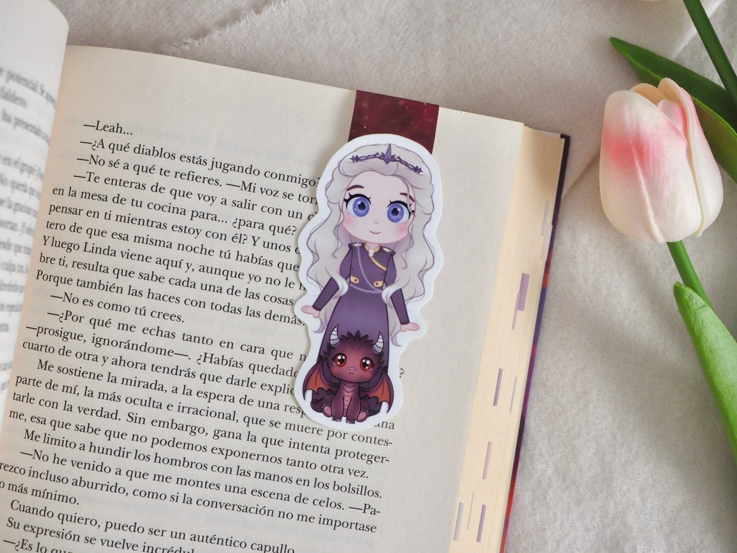 Marcapáginas Daenerys & Drogon