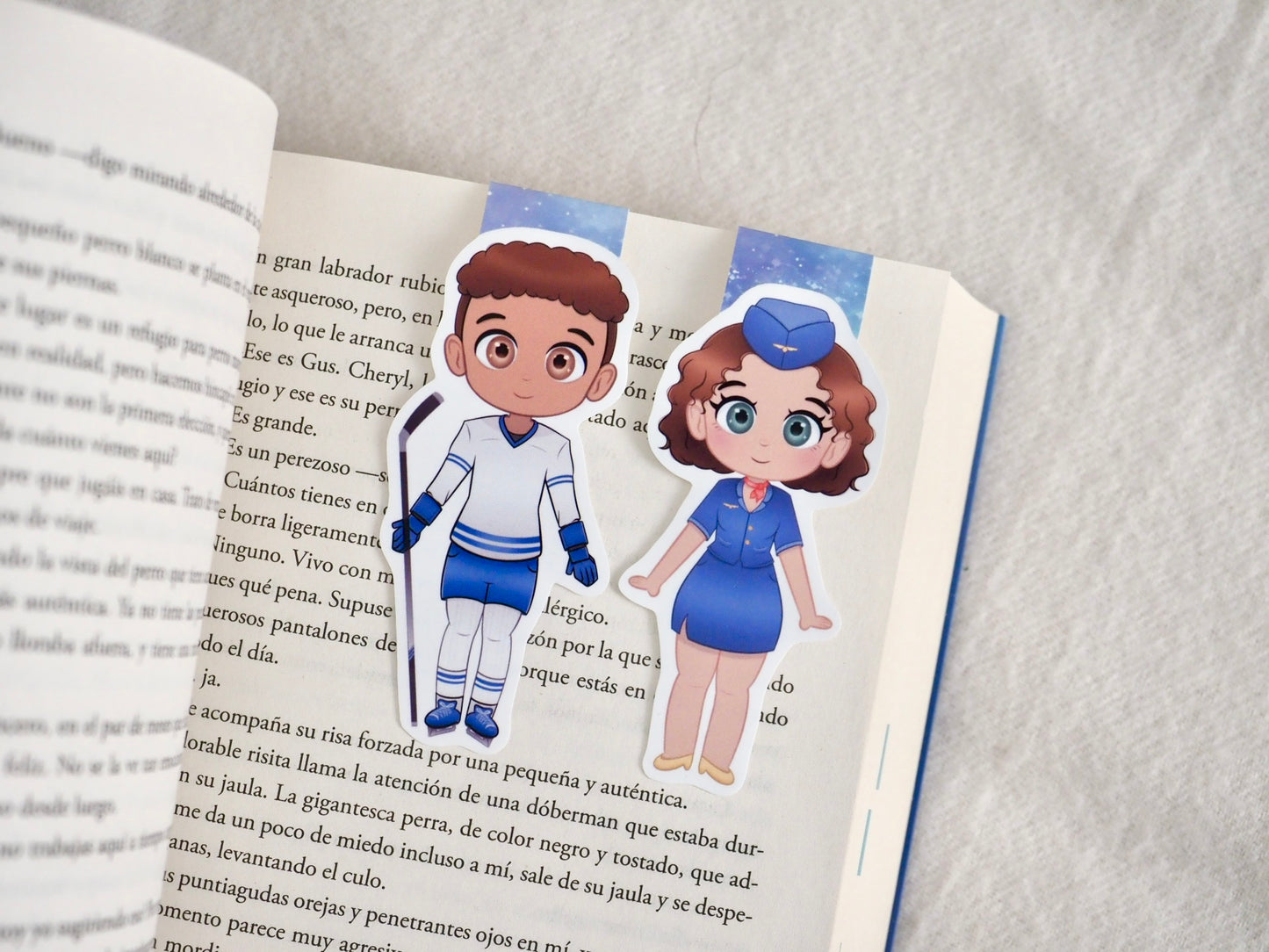 Marcapáginas Stevie & Zanders de “Rozando el cielo”