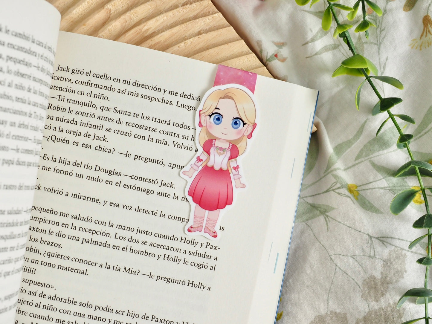 Marcapáginas Barbie y las 12 princesas bailarinas 🩰