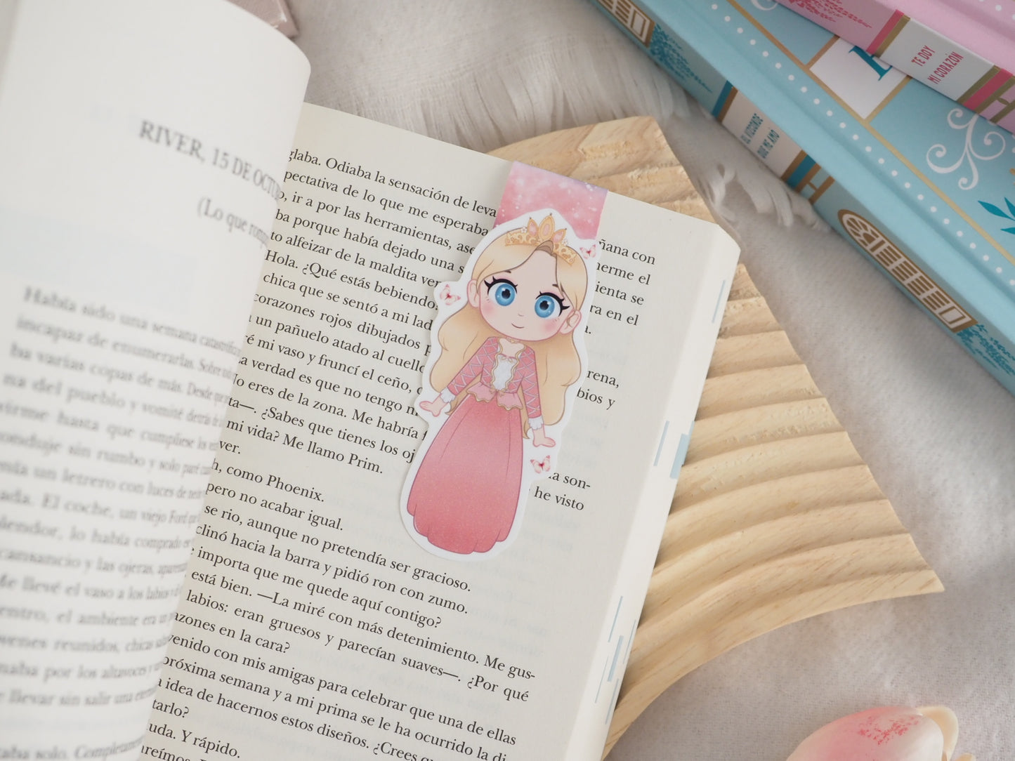 Marcapáginas Duo Barbie princesa y costurera🌸