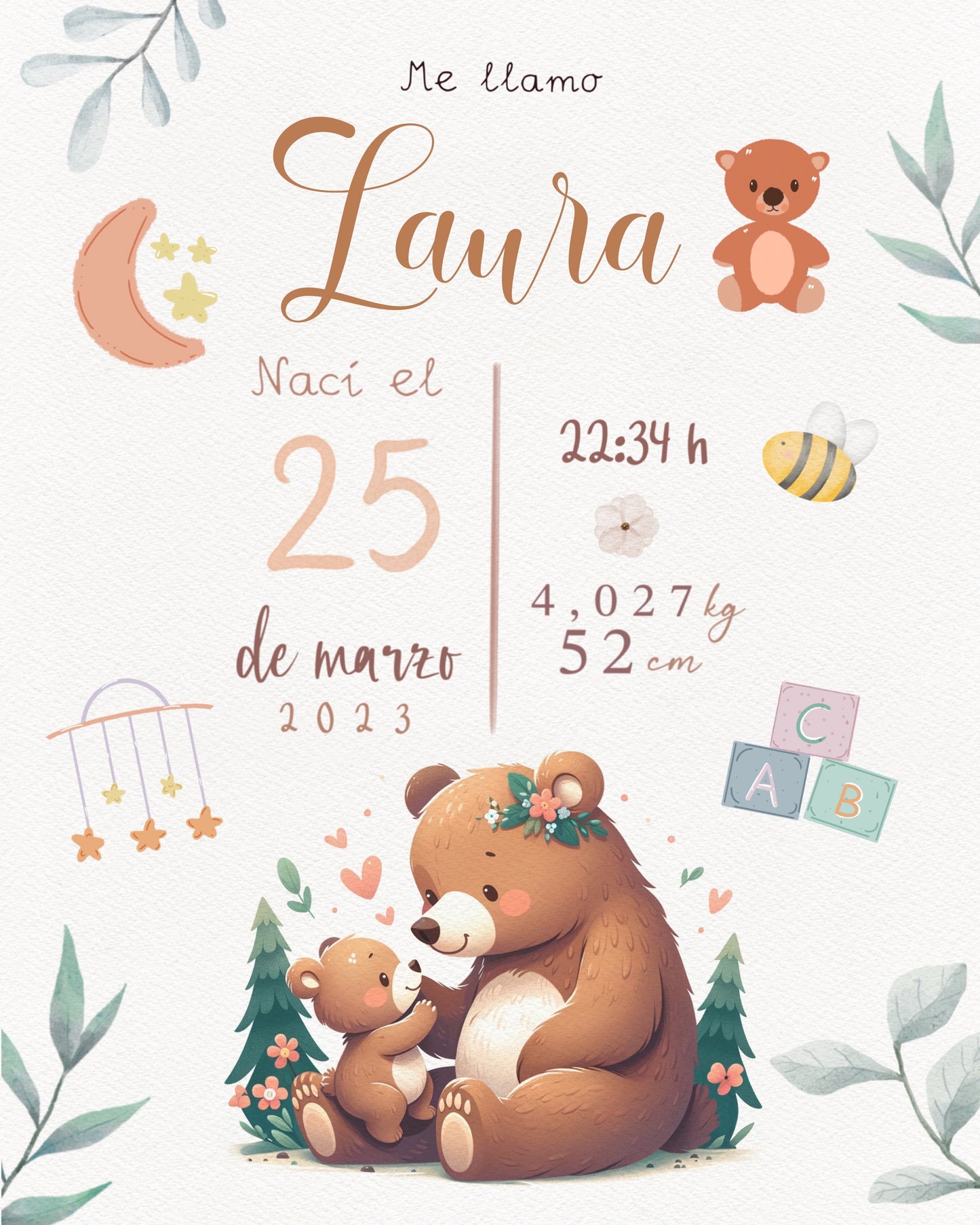 Laminas de nacimiento
