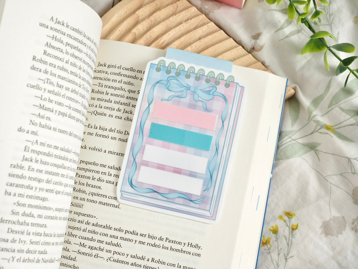 Marcapáginas Porta Post-It✨