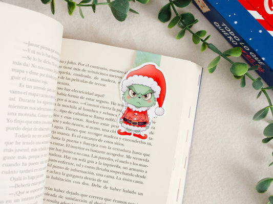 Marcapáginas Grinch