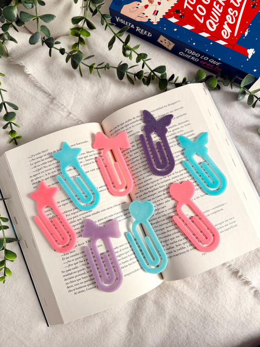 Marcapáginas de resina