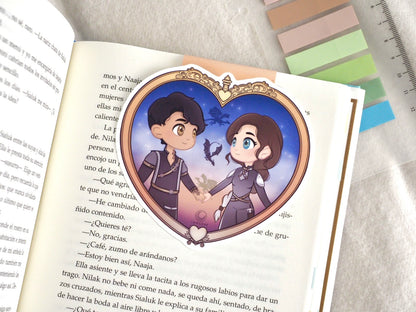 Marcapáginas parejas literarias