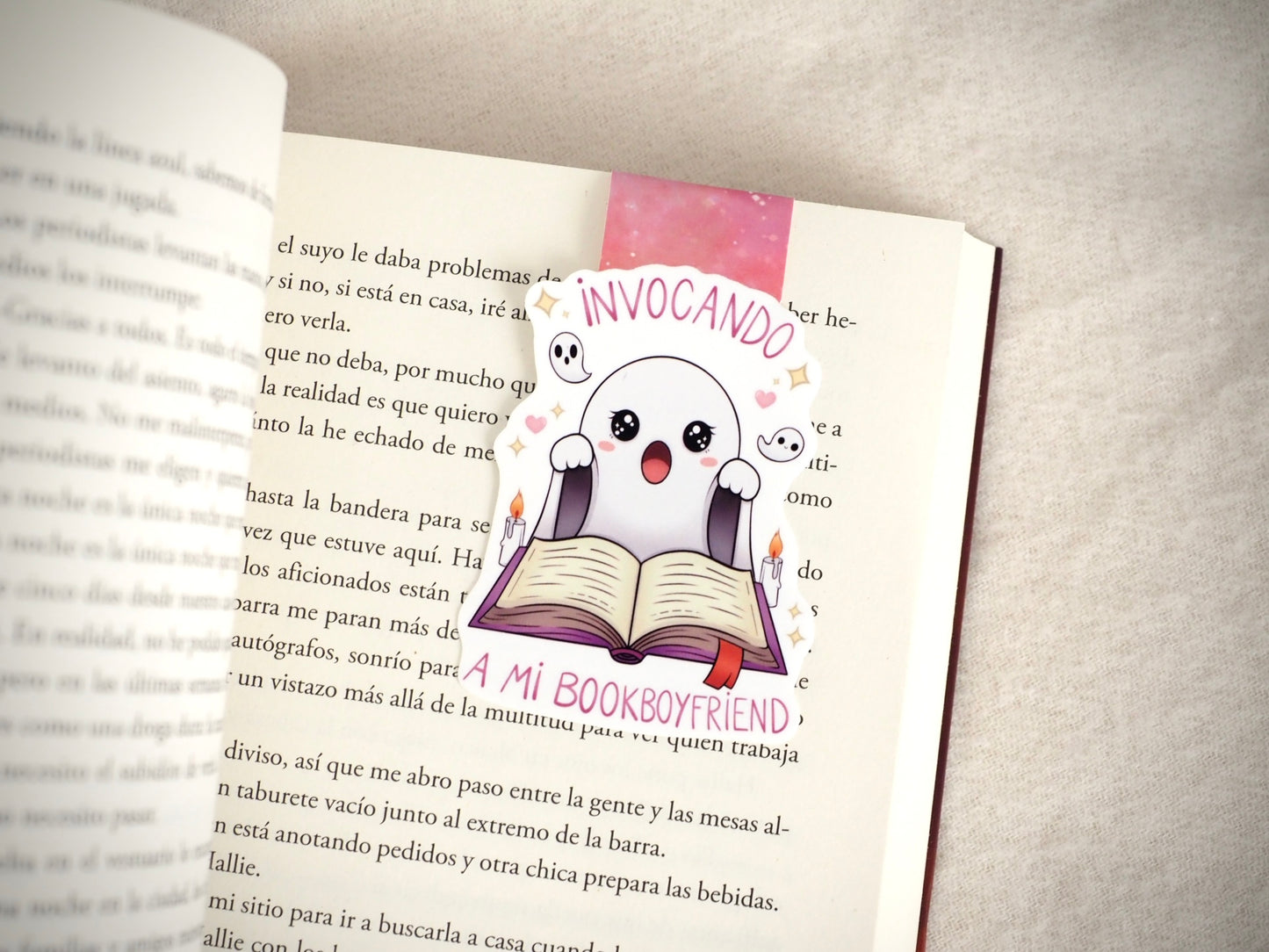 Marcapáginas Fantasma 👻
