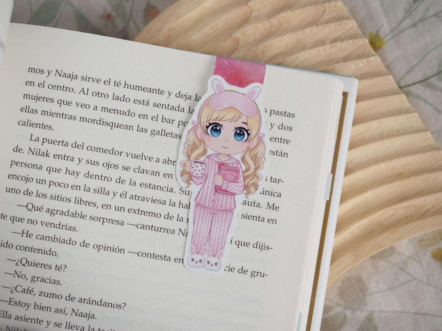 Marcapáginas lectoras🌸📖