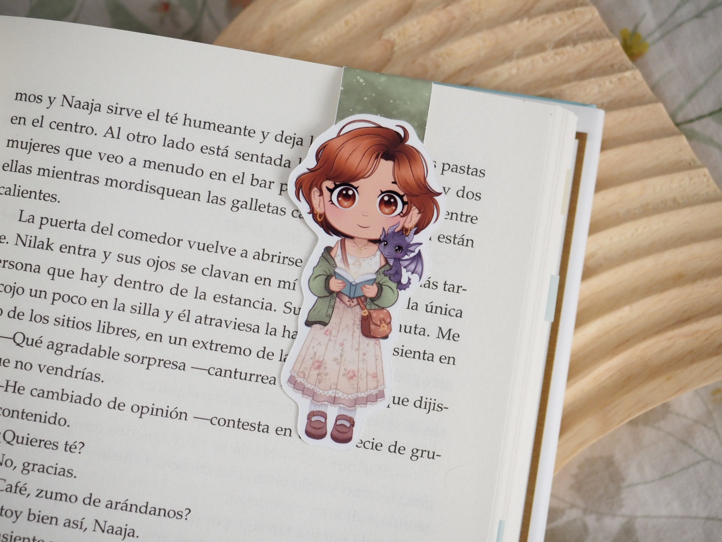 Marcapáginas lectoras🌸📖