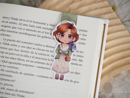 Marcapáginas lectoras🌸📖