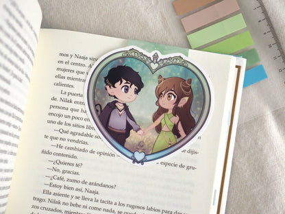 Marcapáginas parejas literarias