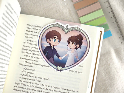 Marcapáginas parejas literarias