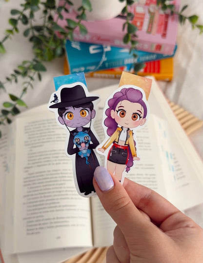 Marcapáginas de Jinu & Rumi de “Kpop Demon Hunters”