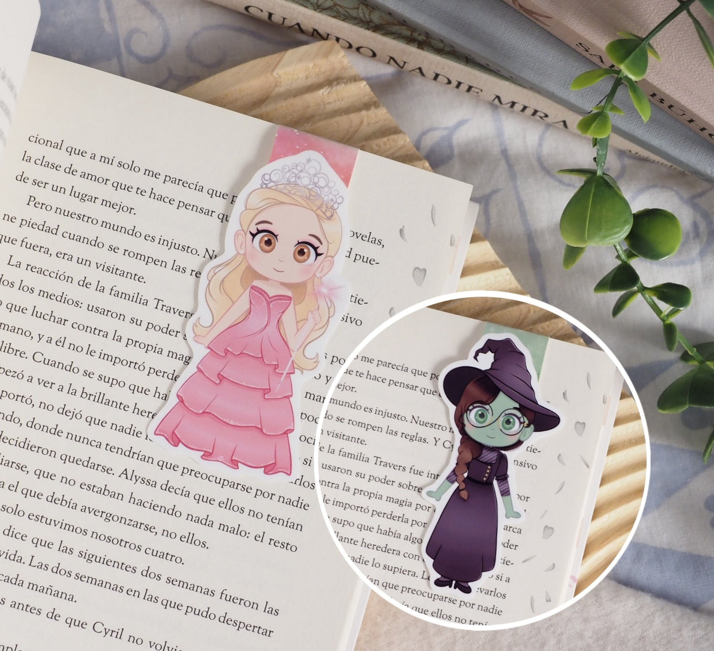 Marcapáginas reversible Wicked