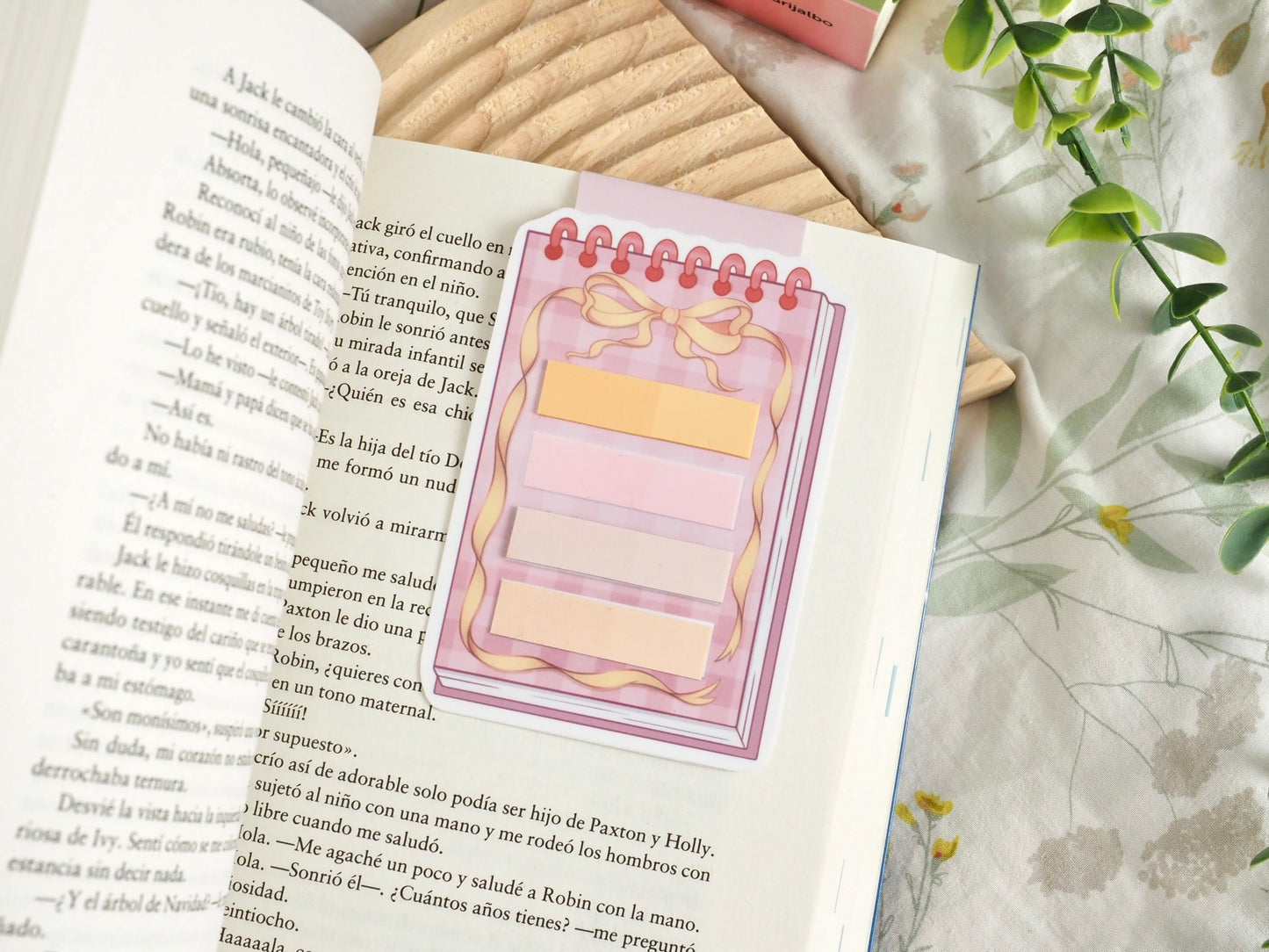 Marcapáginas Porta Post-It✨