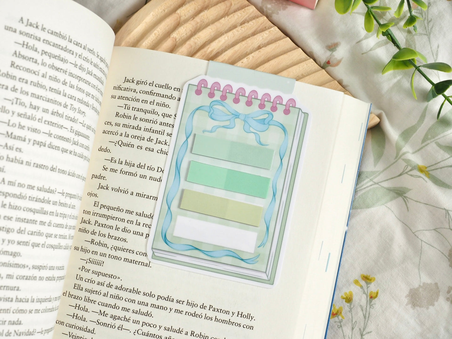 Marcapáginas Porta Post-It✨